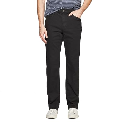 Goodfellow & Co Men's Straight Fit Jeans Solid Black 40x30