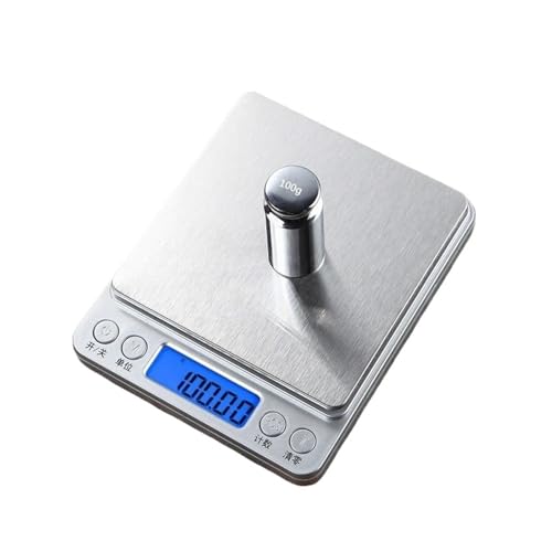Báscula de Cocina 3000g Precisión Acero Inoxidable miniatura 2