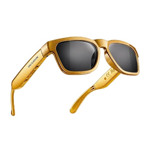 Image of OhO sunshine AI Smart Glasses for Men & Women, Bluetooth Smart Sunglasses with Open Ear Audio & ChatGPT Real-Time Translation (165 Languages), Smart AI Glasses with 10H for Meeting Travel Daily Wear