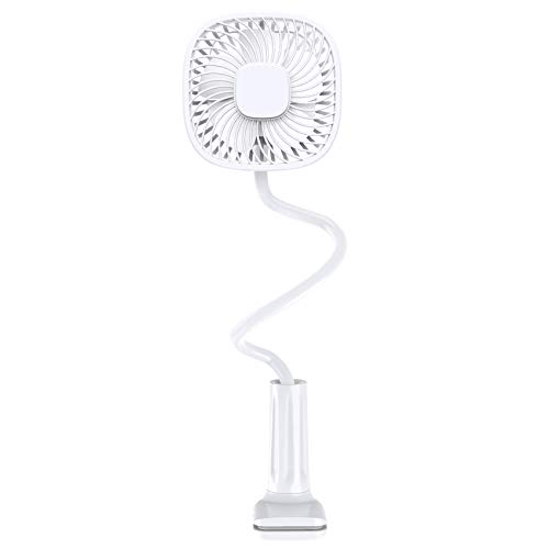 【令和進化型携帯扇風機】卓上扇風機 USB扇風機 ハンディファン 大風量 低騒音 置き型&クリップ型２way 2500mAh充電池内蔵 8時間連続使用 360度角度調整 手持ち/卓上両対応 USB充電式 5枚羽根 3段階風量調整 ミニ扇風機 クランプ機能 強力 熱中症対策 夏/自宅/オフィス/屋外用 USBケーブル＆日本語説明書付 自分用にもプレゼント用にも最適 １セット