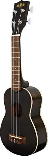 KALA KA-SEMBK Ukulélé soprano en acajou avec housse Noir - Les Beatles, Paul McCartney, John Lennon, RIngo Starr, George Harrison KALA KA-SEMBK Ukulélé soprano en acajou avec housse Noir – Image 4
