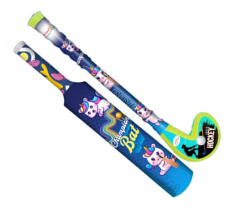 Kids Hockey Sticks and Kids Cricket Bat with 2 Ball for Kids Cricket Bat Ball Set Boy Indoor and Outdoor Playing Game Gift Toy for Kids-CAT Design (B0C3Z3S8CV) Amazon Price History, Amazon Price Tracker