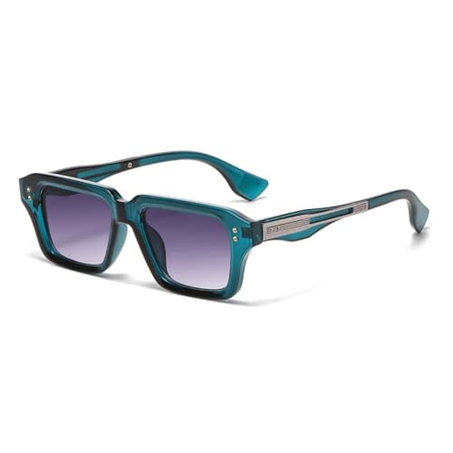 Lunettes de soleil rétro bleues anti éblouissement et fatigue oculaire