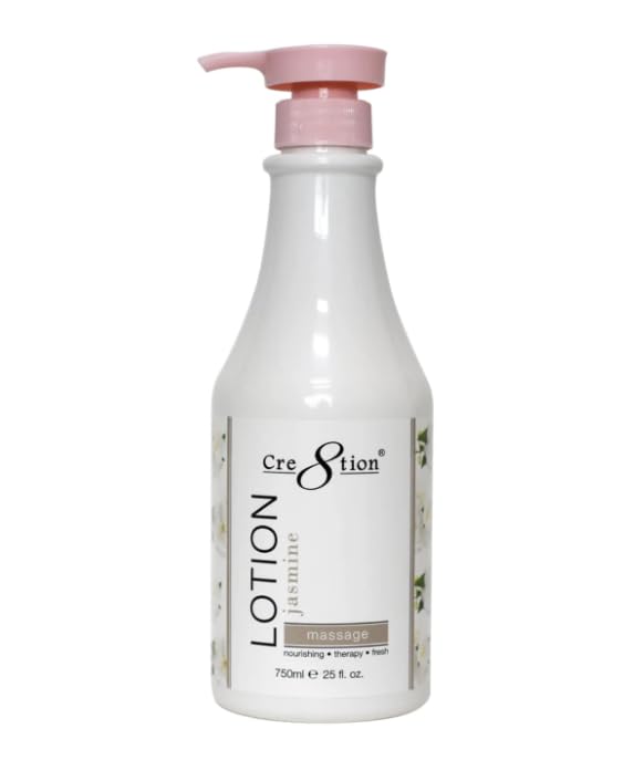 Creation Spa Hand & Body Lotion - Non-Sticky lotion - Nourishing Skin Lotion Moisturizer Sensitive Skin From Dryness, Cracked and Flaking Nourishing Skin Lotion 750ml / 25 fl oz