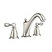 Moen WS84440SRN Caldwell Two-Handle High Arc Bathroom Faucet, Spot Resist Brushed Nickel