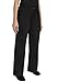 Healing Hands Taylor Women's Pants Mid Rise with 2 Pockets & Back Elastic Waistband 9095, M, Black