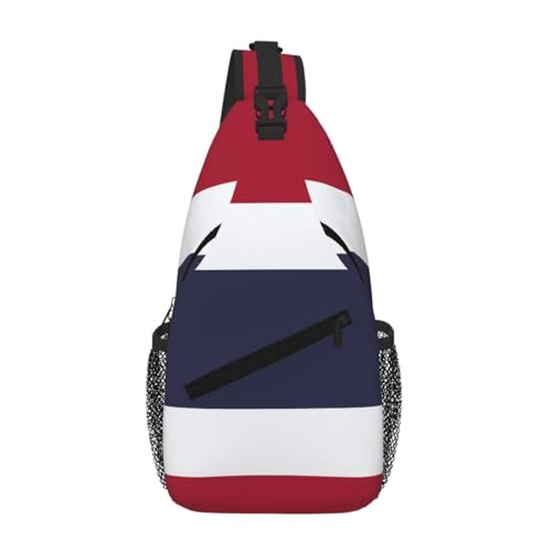 Mochila de pecho de Tailandia bolsa cruzada diagonal ligera de viaje