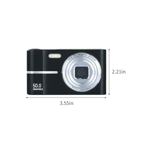 Cámara Digital Compacta 4K Lovskoo para Fotografía y Vlogging miniatura 2