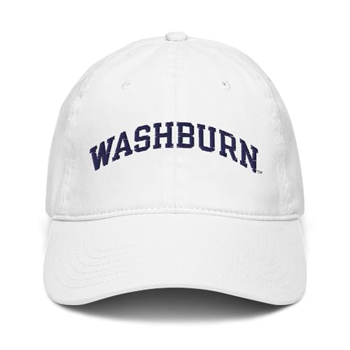 Gorra béisbol Washburn Ichabods blanca ajustable miniatura 2