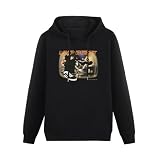 LILOCKFRESH Limp Bizkit - Sudadera con capucha y manga larga para hombre, Negro, XXL