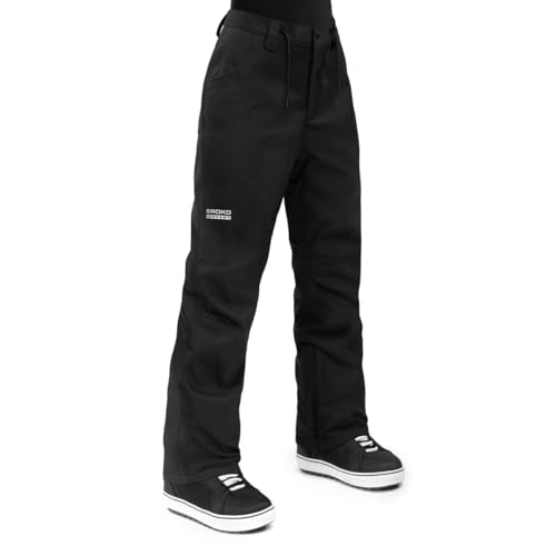 SIROKO - Pantalones de Snowboard Hardshell para Mujer P2-W Peyto - S - Negro