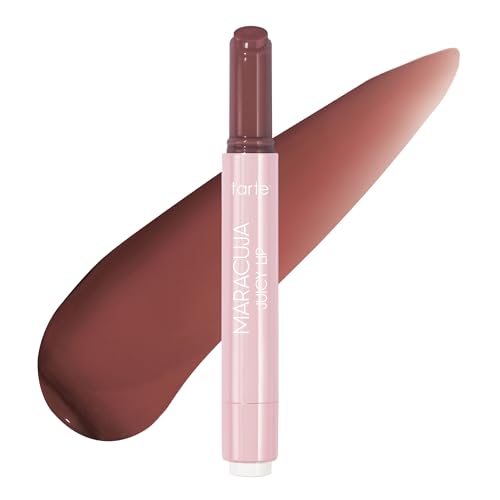 Image of tarte maracuja juicy lip balm gloss - Viral Nourishing Lip Butter Color with High-Shine Hydration, Skincare Infused with Vitamin E, Vegan & Cruelty-Free