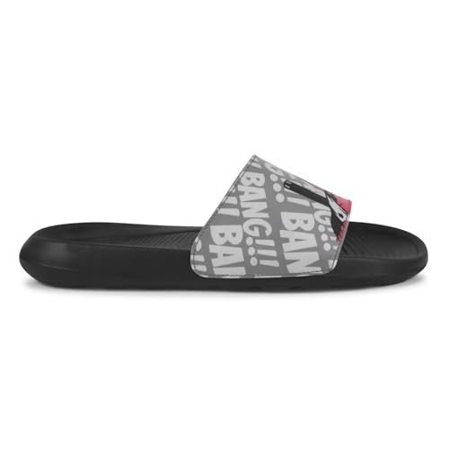 Image of PERY-PAO Sliders Mens White, Black, Grey, Sky blue Solid Design Flip Flop & Slippers