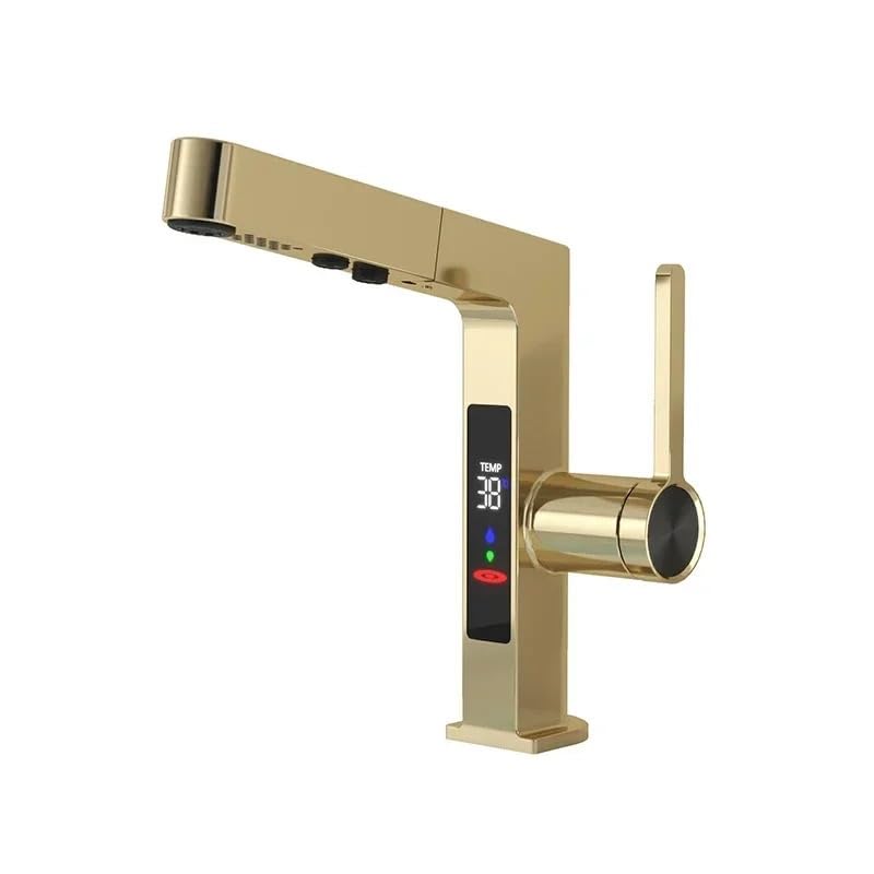 Robinet de lavabo rotatif pour simplifier la routine beauté matinale