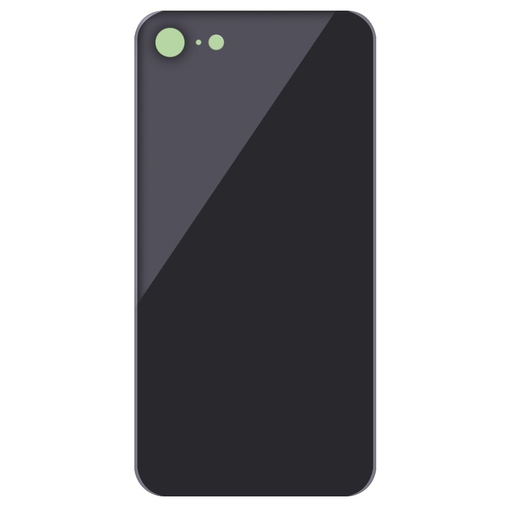Vetro Posteriore OEM Per IPhone SE 4.7'' (2020 / 2022) Seconda E Terza Generazione, Nero, Con Kit Di Strumenti Di Riparazione