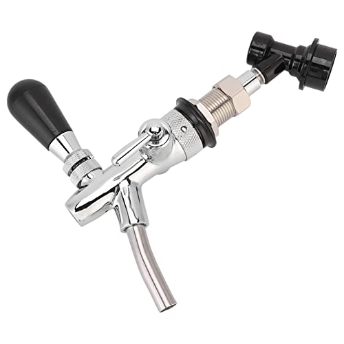 La Mejor Recopilación de Frigoríficos para barril de cerveza . 44 Grifo de cerveza ajustable de acero inoxidable con interruptor de control para cervecerías caseras, bares y restaurantes, -