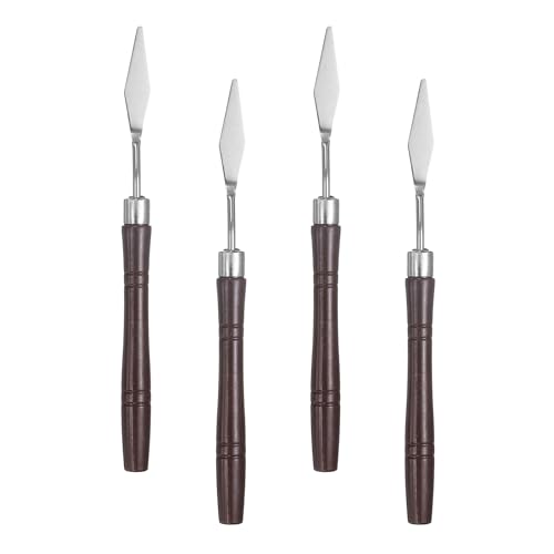 HARFINGTON 4pcs Palette Knife Painting Tool 6.3