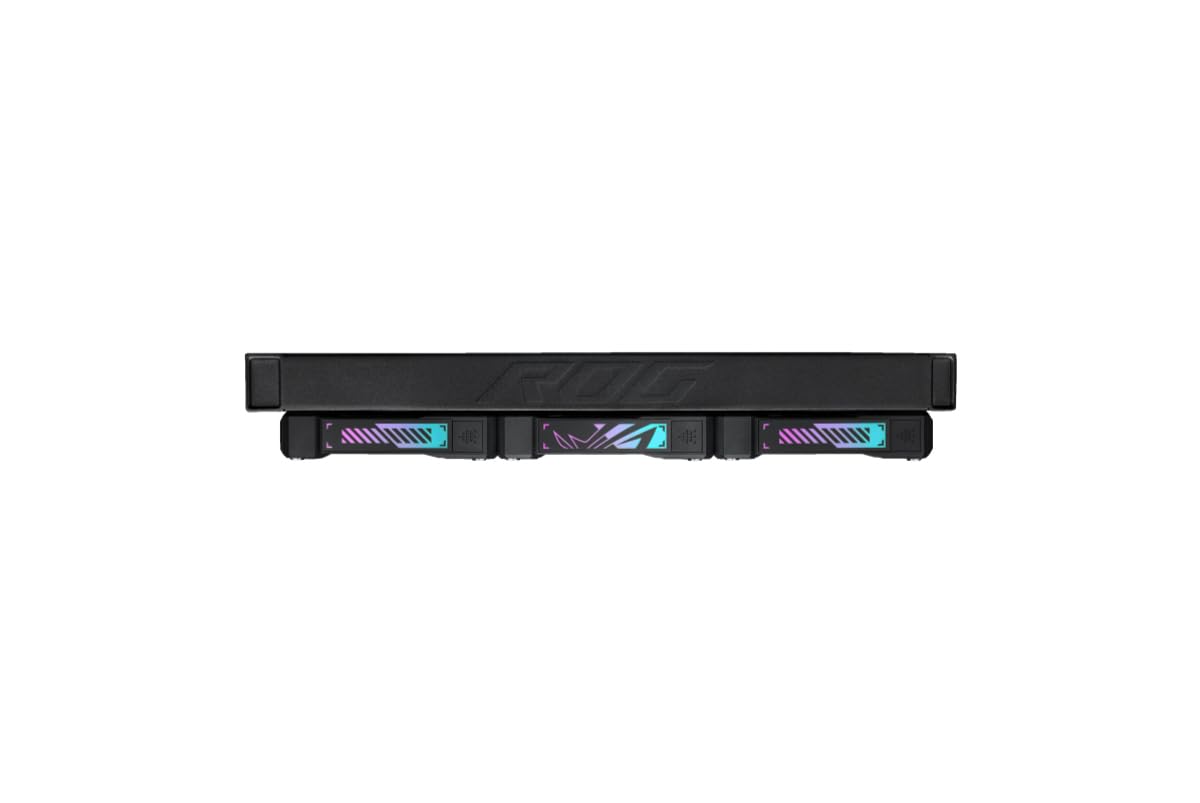 ASUS ROG RYUO IV 360 ARGB - Chłodnica cieczy do procesora All-in-One z 6,67" zakrzywionym ekranem AMOLED do filmów 3D, wstępnie zamontowane wentylatory ARGB, pompa Asetek Emma Gen8 V2, pasta termiczna