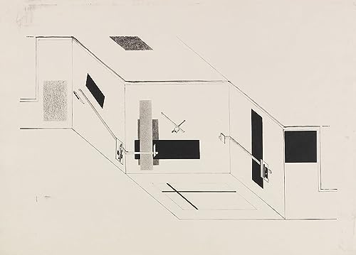 Poster El Lissitzky La feuille de la chambre Prun I Kestner toile sans cadre 50x70 cm