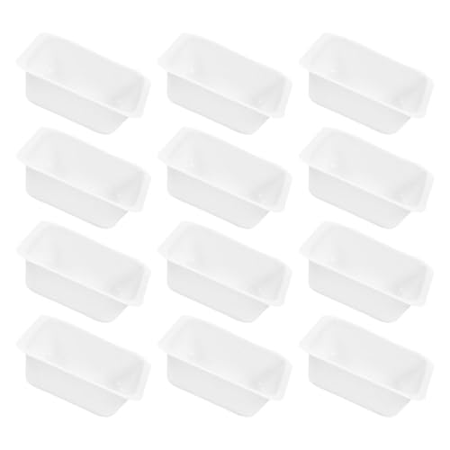 FUNOMOCYA Weighing Boat Set 12pcs Plastic Weighing Dishes Lab Dish Food Scale Tray Accurate Fractional Weight Plates