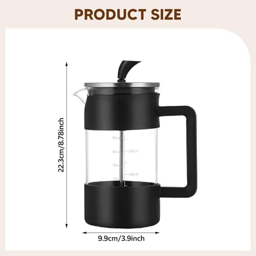 Cafetera y Tetera Portátil con Filtro 1000 mL miniatura 3