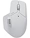 Rapoo MT760M wireless Mouse silent - USB Wireless 2.4G und Bluetooth Maus kabellos, bis 4000 DPI, leiser klick, Multi Device, Daumenscrollrad, Akku, für PC, Mac, weiß-grau