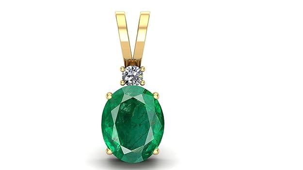Médaillon Panna émeraude naturelle AAA++ 13 carats 846 pour collier