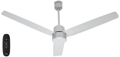 Image of Havells EPIC BLDC Ceiling Fan 1200mm, 380 RPM, Savings upto 65%, Reverse Rotation, 4 Modes (Boost, Sleep, Breeze, Mop), Low Wattage 30W, Low Noise, Air Flow:225 CMM, 3 Year Warranty, Grey