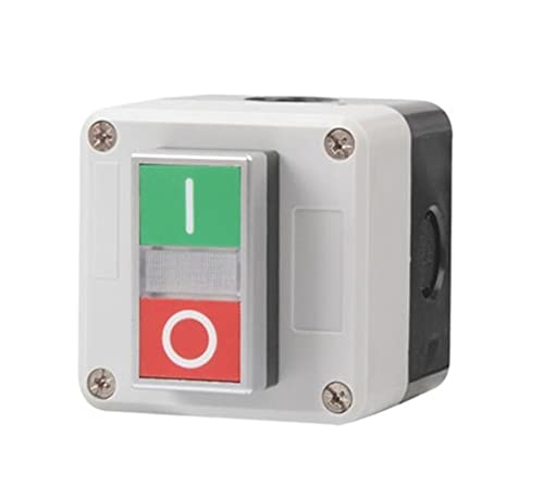 Boîte de contrôle à bouton de démarrage automatique GUMMMY étanche 3 trous