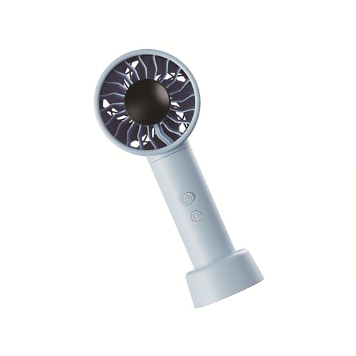 Ventilador de mano portátil recargable con batería y 100 velocidades ajustables 2