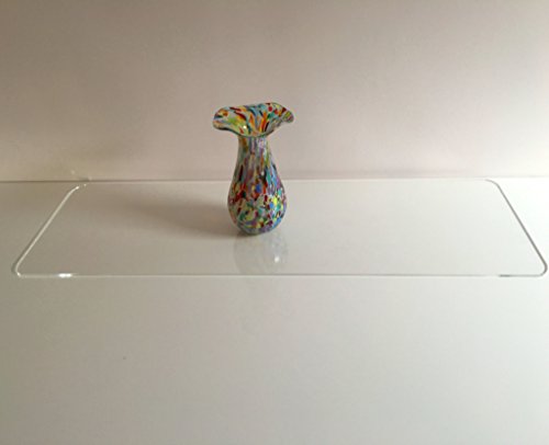 Super Cool Creations Clear Acrylic Rectangular Table Runner - Standard - 45 x 20.5 cm - Image 3