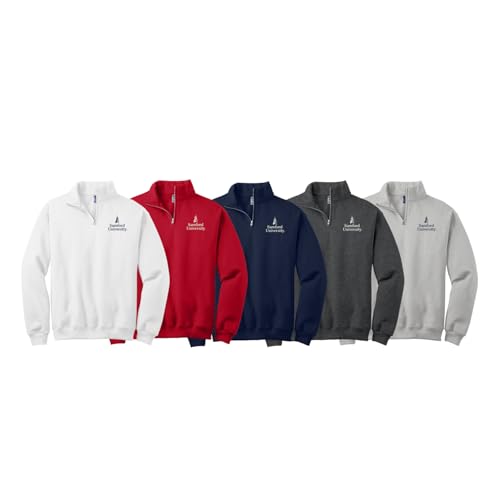 Sorority Letters Shop Samford University Quarter Zip Sweatshirt with Embroidered Bell Tower Logo2