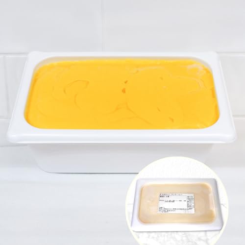 大容量 アイス ジェラート界の伝道師のお店 ダルチアーノ 業務用 ファミリータイプ スイーツ お取り寄せ (2L,マンゴー)