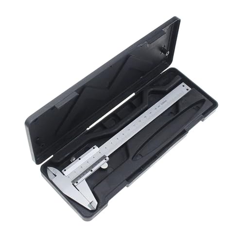 Calibrador Vernier 0-150mm con caja de almacenamiento miniatura 4