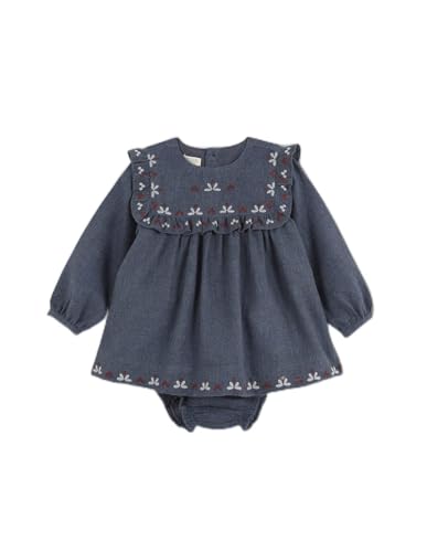Robe en maille brodée Gocco pour bébé fille tenue chic