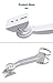 V-Fiabilidad Metal Pole Mounting Bracket with Straps – Universal Wall/Pole Support for Outdoor Device Installation, Non-Electronic Hardware