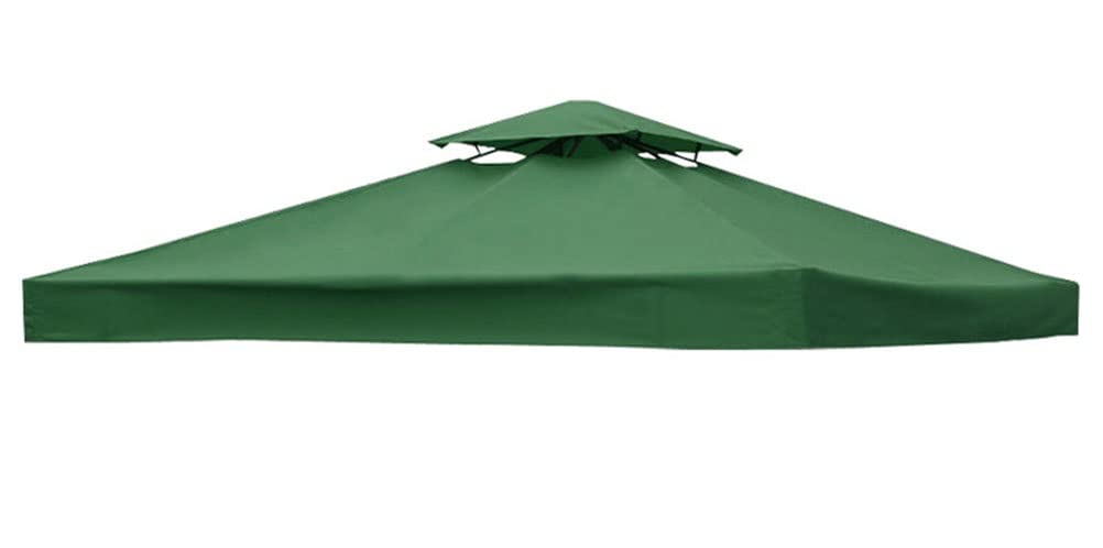 Canopies Gazebos & Pergolas Double Tier Replacement Gazebo Canopy Tent Canopy Replacement of the garden terrace tarp cover Outdoor waterproof double canopy Sunshade tent accessories Outdoor Camping Pi