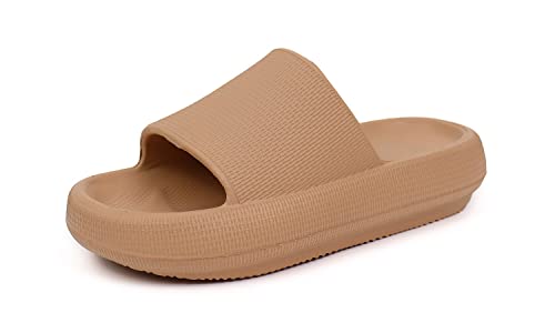 Women and Men Pillow Slipper Slides, EVA Cloud Slippers, Comfortable 2 Inch Platform, Home Pillow Slippers for Summer, Essential Slippers for Summer