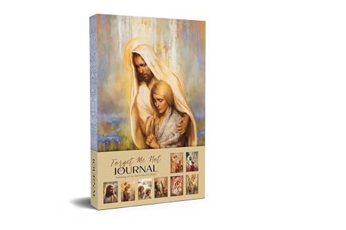 Journal Forget Me Not avec art chrétien inspirant, cadeau spirituel unique