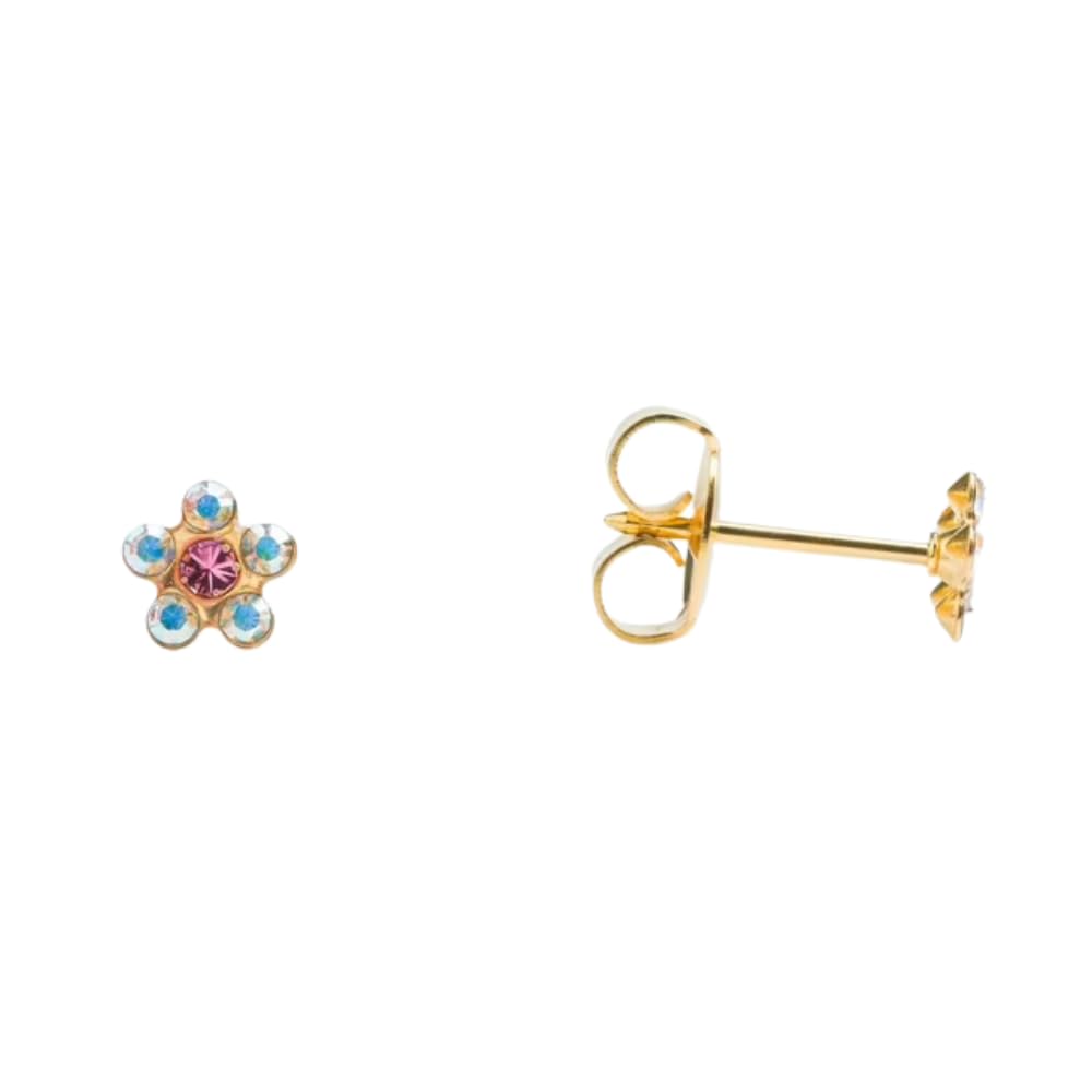 Daisy Stud Earrings | Hypoallergenic and Nickel Safe for Sensitive Ears | High Fashion Earrings for Women and Men