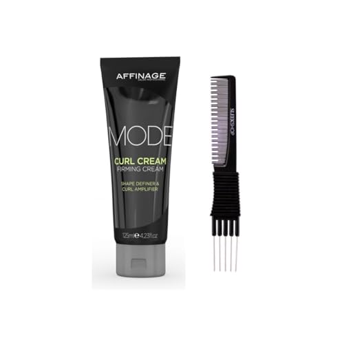 yper Affinage Curl Cream Firming Cream (4.23 oz) with Teasing Comb Pack 1 miniatura 1