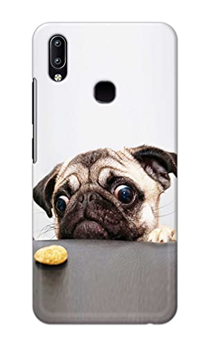 Image of PRINTFIDAA� Printed Hard Back Cover Case for Vivo Y91 | Vivo Y93 | Vivo Y95 Back Cover (Pug Dog) -2808
