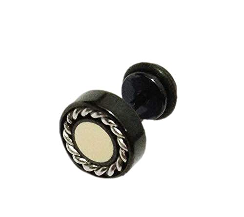 Mens Earring Stainless Steel ceramic finish Single Studs Earings/Earrings for Men|Boys|Boyfriend Gifting Jewellery Stainless Steel Stud Earring