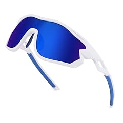 White Frame/Blue Mirror