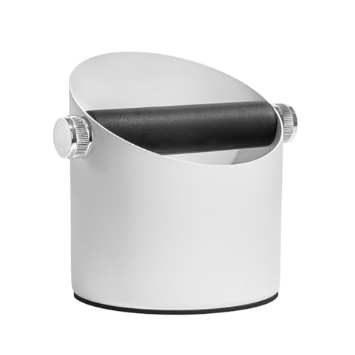 TsoLay Coffee Knocker Bucket Espresso Knock Box Large Capacity & Non-Slip Base Coffee Knock Box Espresso Machine Accessories A