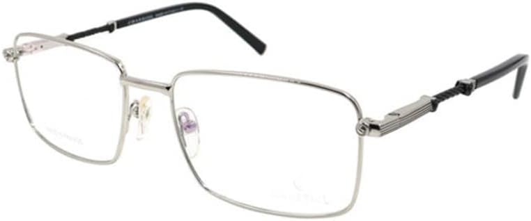 Eyeglasses Philippe Charriol PC 75025 C04 Shiny Silver/Clear Lens