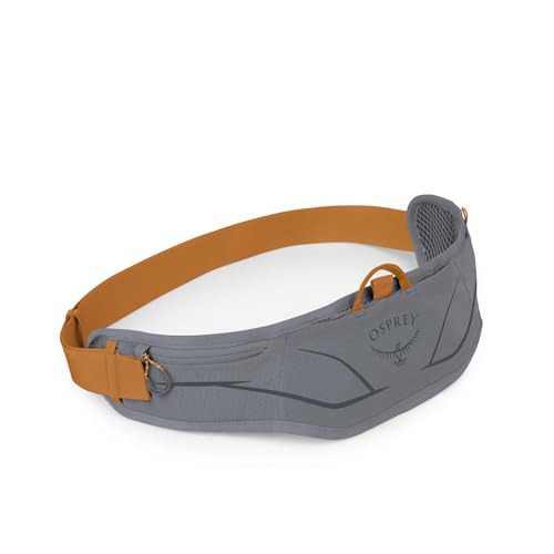 Osprey Duro Unisex Hüfttasche mit Trinksystem, 1.5L, Phantom Grey/Toffee Orange, O/S