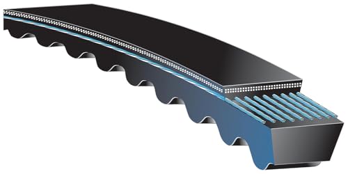 Correa trapezoidal industrial ACDelco CX210 dentada para poleas de transmisión pesada 3