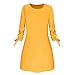 Produktbild Lialbert Dmmen Elegant Pullover Kleider Lang Sweatkleid Tunika Kleid Langarm Minikleid Casual Herbst Winter Kleid Pullikleid Große Größen Kleider Bow Tie