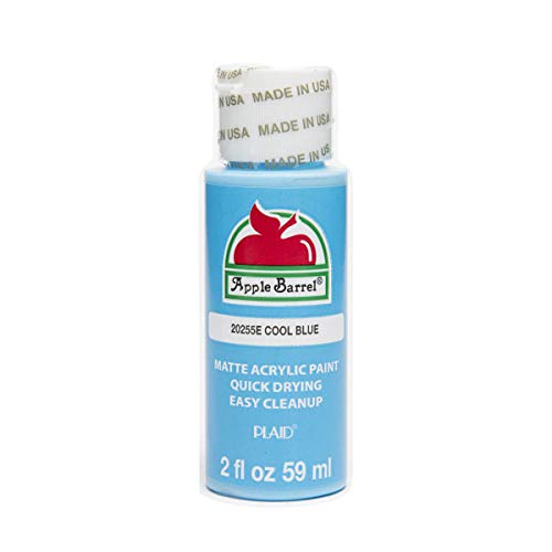 Apple BarrelAcrylic Paint in Assorted Colors (2 oz), 20255, Cool Blue